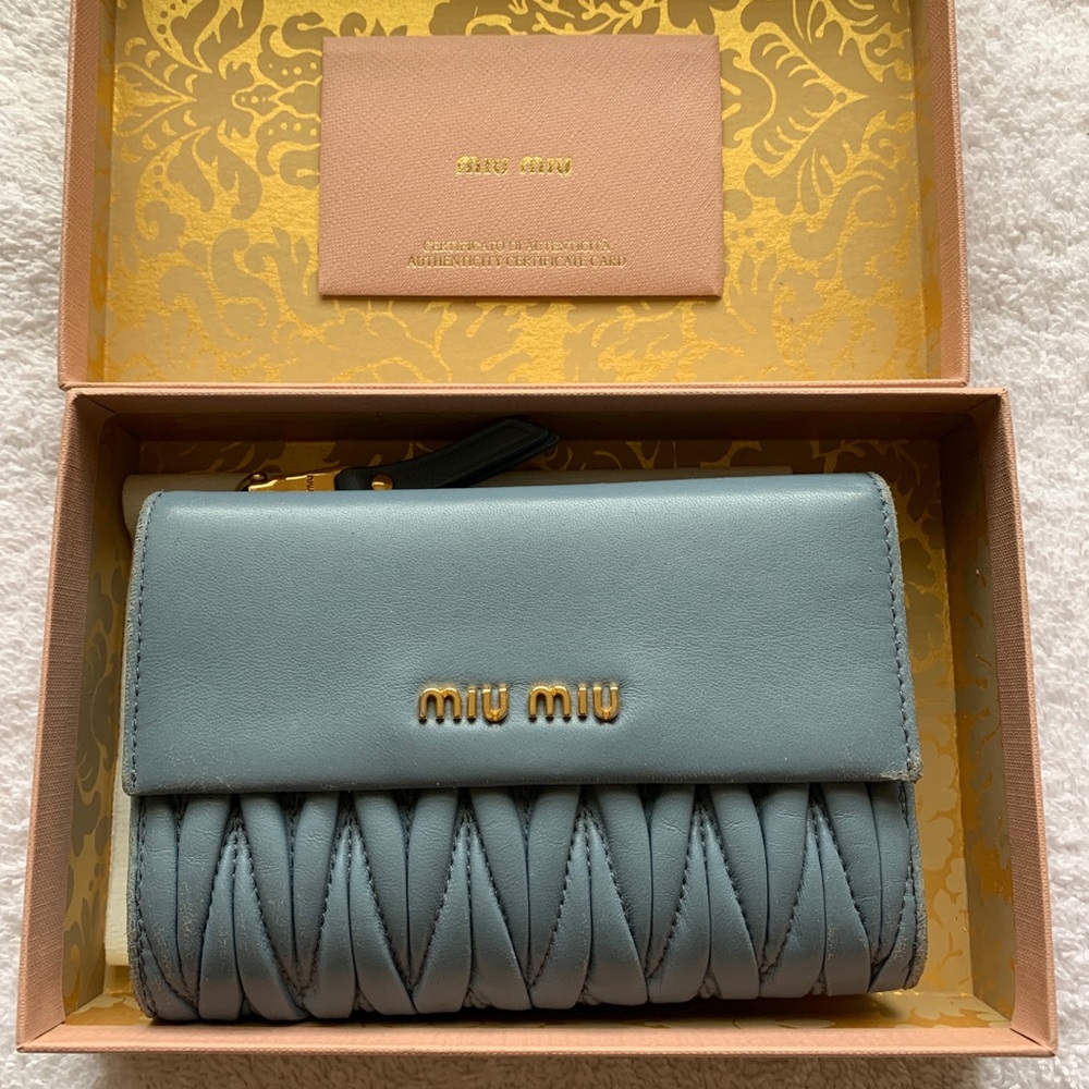 Miu Miu Leather Wallet